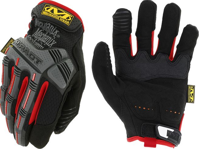 M-Pact® Gloves (XX-Large, Red/Black)